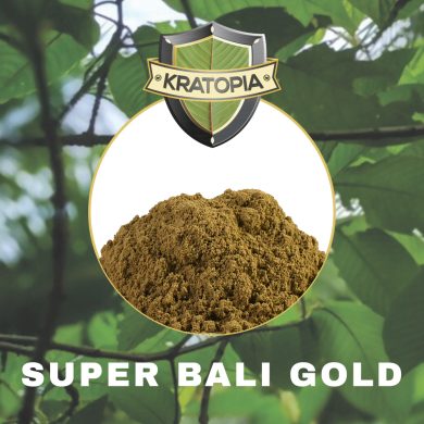 Super Bali Gold Kratom contents Kratopia