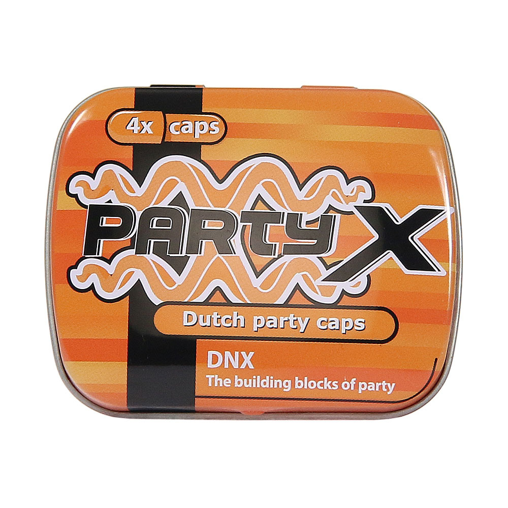 Party X party pills front view box - Smartific