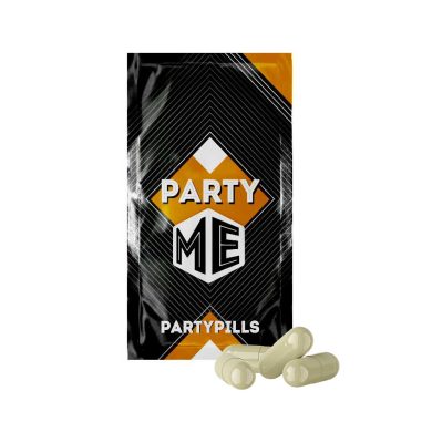 Party Me front with party pills Smartific