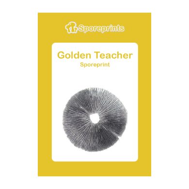 Golden Teacher Sporeprint 2